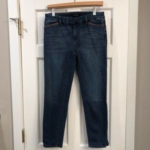 WHBM Skinny Crop Jeans